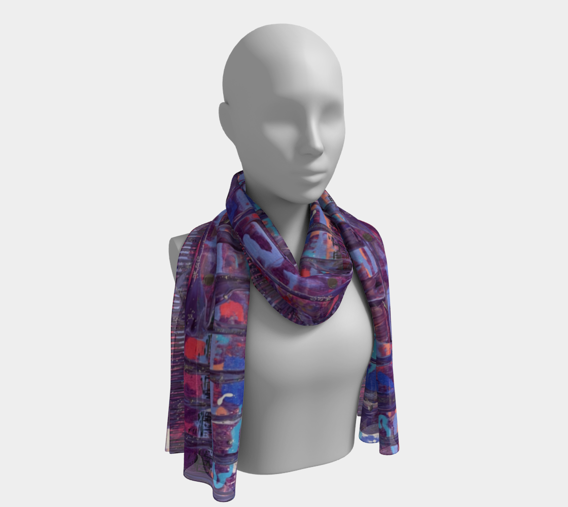 "!972" Long Scarf