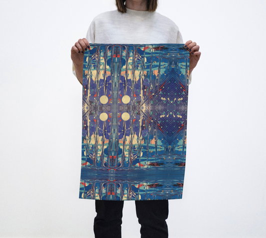 "Pacific Sky" #2 Tea Towel