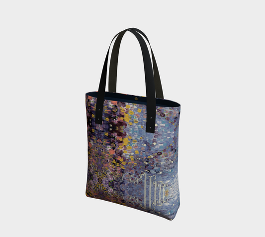 "April Showers" Urban Tote  (Lilac, Purple)