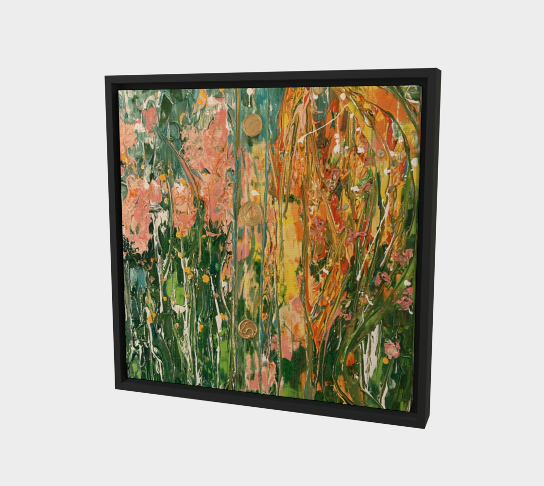 "Gladiolas" Canvas 16"x16"