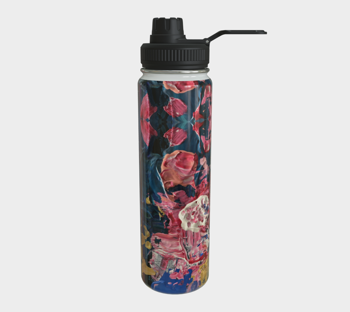 "Wild Carnations" Water Bottle