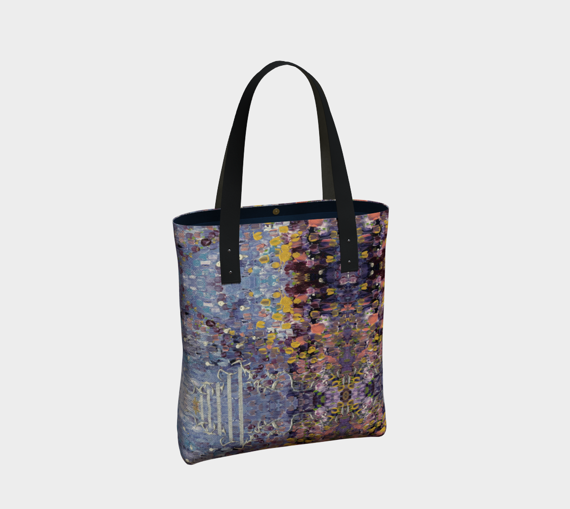 "April Showers" Urban Tote  (Lilac, Purple)