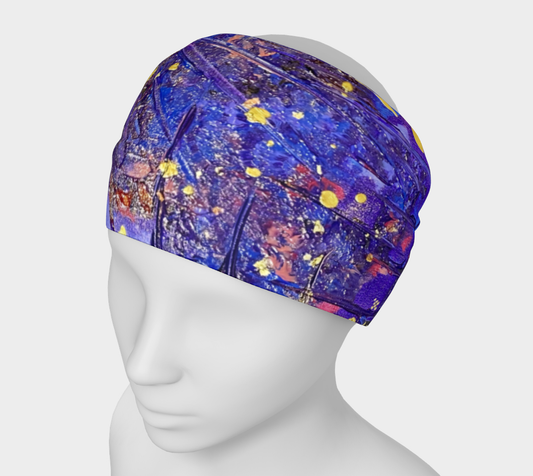 "Interstellar" Headband  (Purple, Pink)