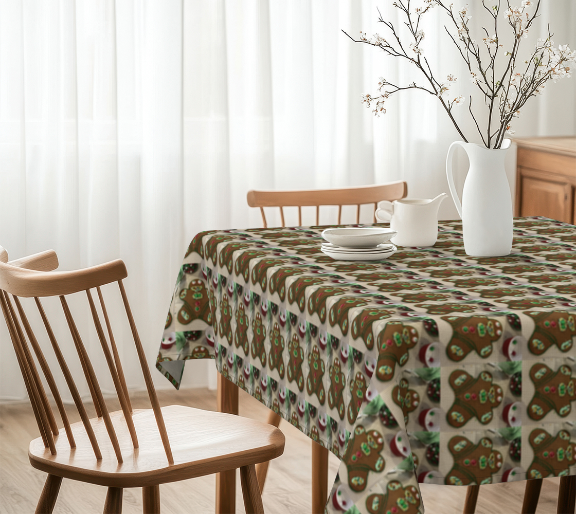 "Addy's Gingerbread Man"  #2Tablecloth