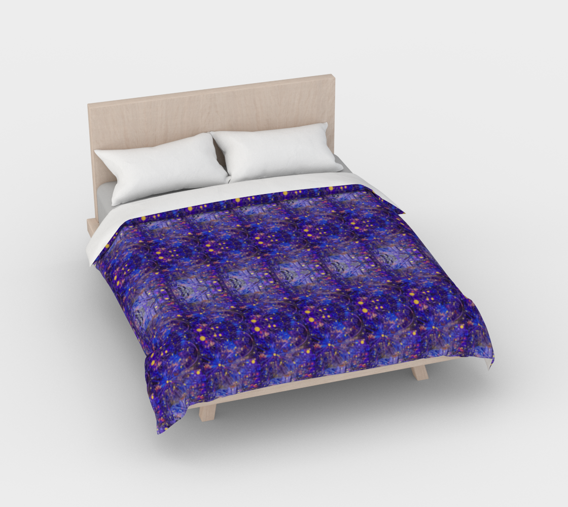 ”Interstellar” Duvet Cover #2 (Purple, Blue, Pink)