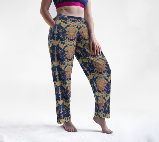 "Impermanence" Lounge Pants (Blue, Pink)