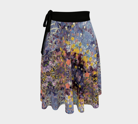 "April Showers" Wrap Skirt