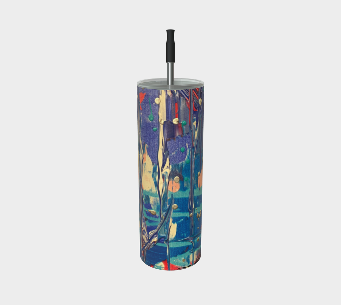 "Pacific Sky" Tumbler (Blue, Pink, Grey)