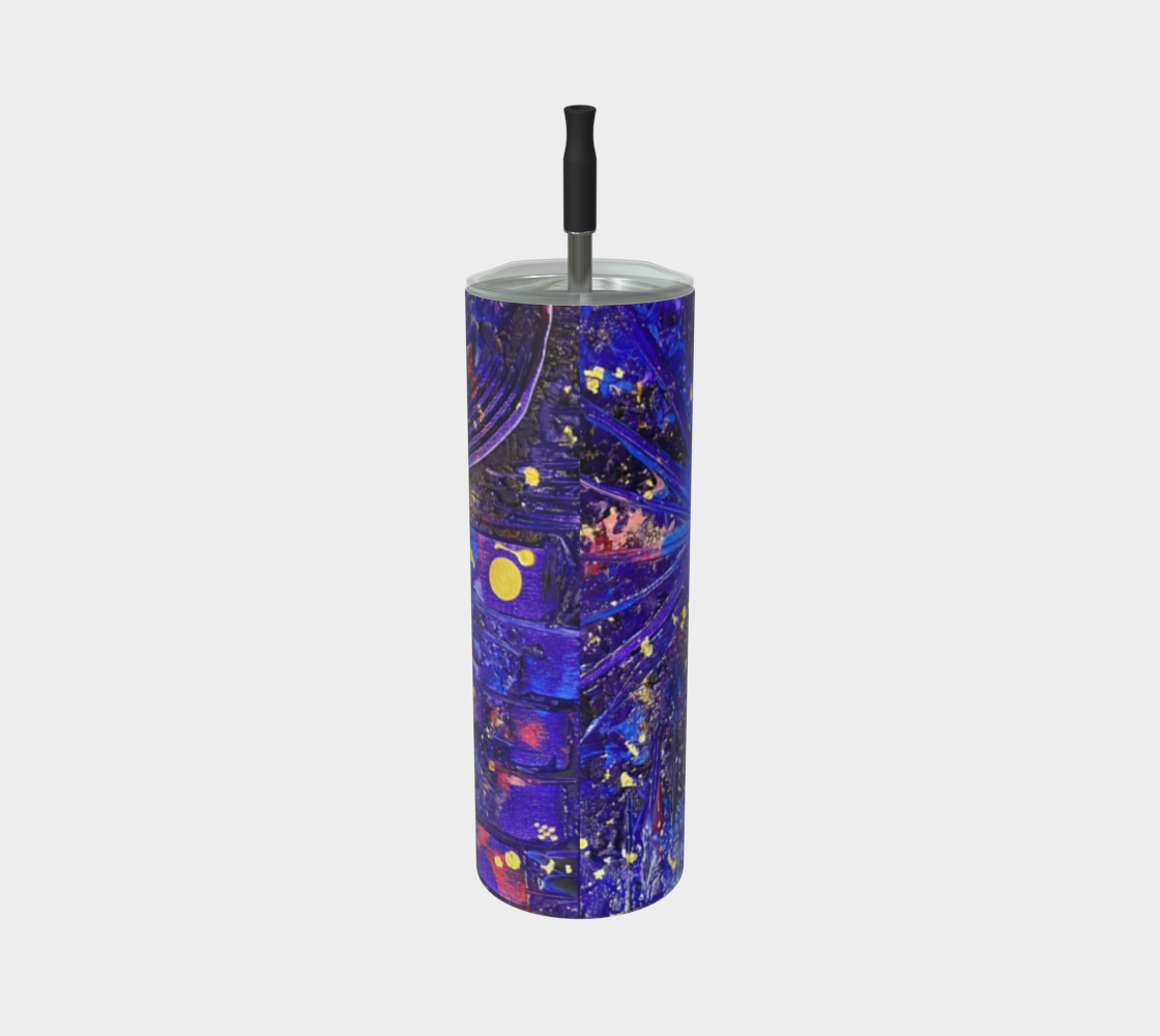 "Interstellar" Matte Tumbler (Purple, Pink)