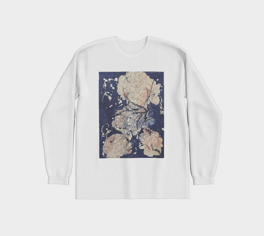 "Hydrangeas" Long Sleeved T