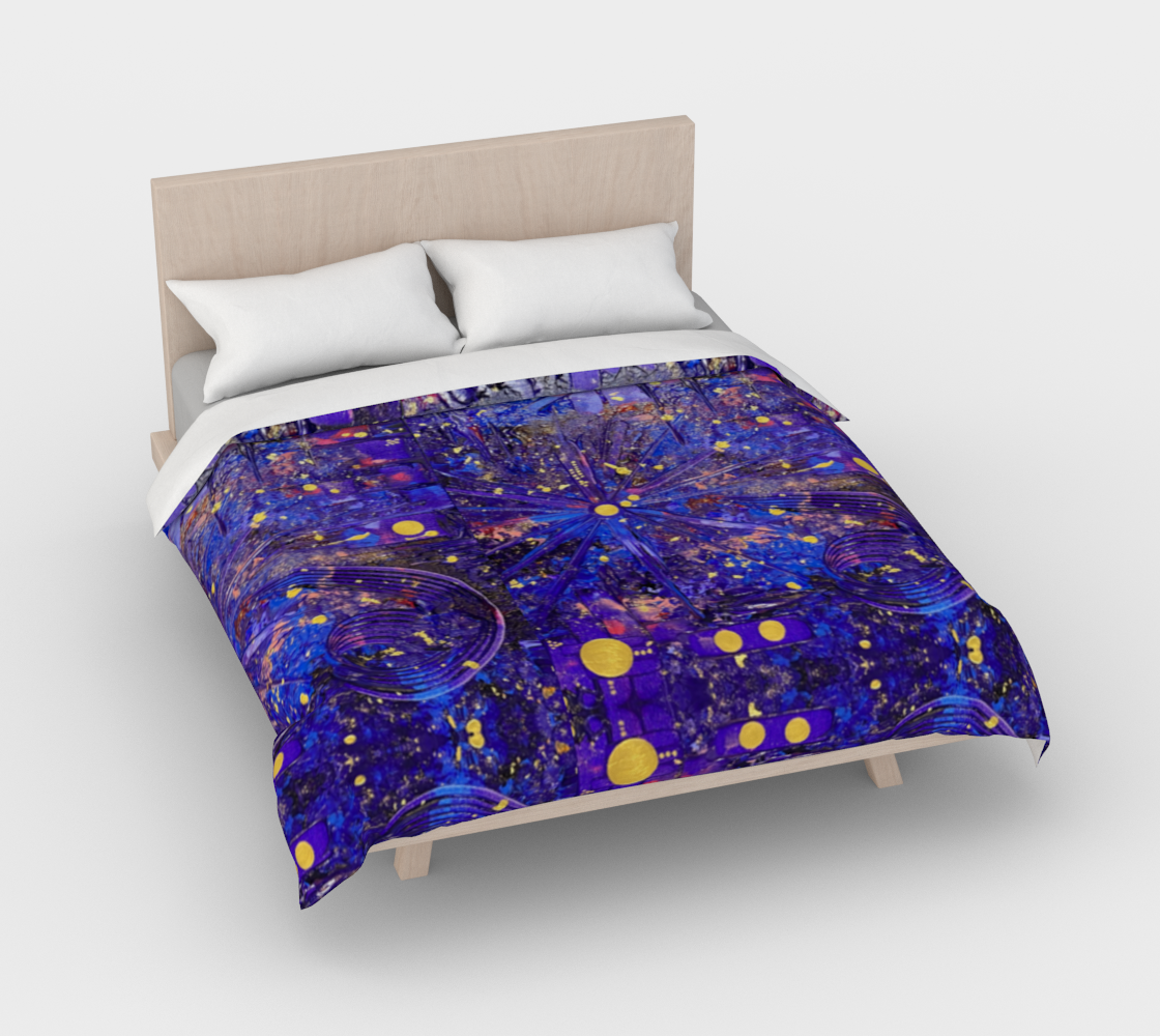 ”Interstellar” Duvet Cover (Purple, Blue, Pink)