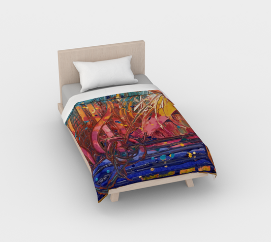 "Love Supreme" Duvet (Pink,Purple, Yellow)