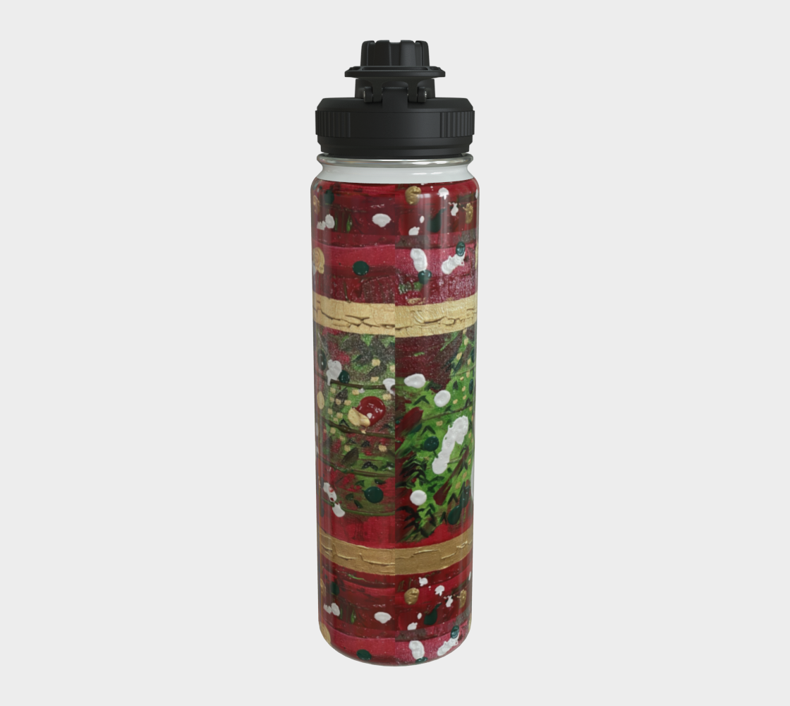 "Winter Frolic"  Water Bottle