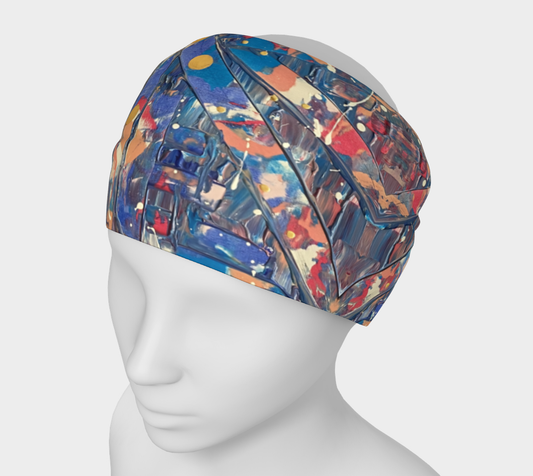 "Pol Roger Everyday" Headband (Blue, Pink)