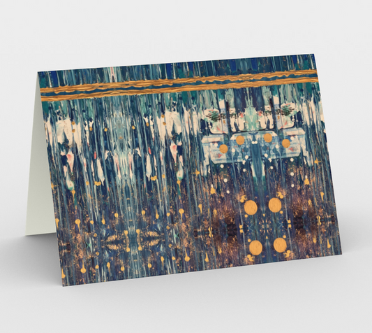 "Silent Night" Christmas Card