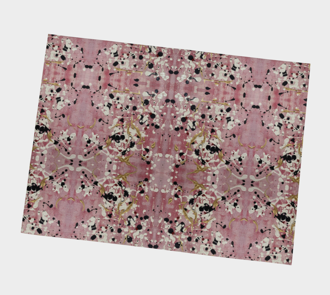 “Spring in Vancouver” Placemat (Pink, White)