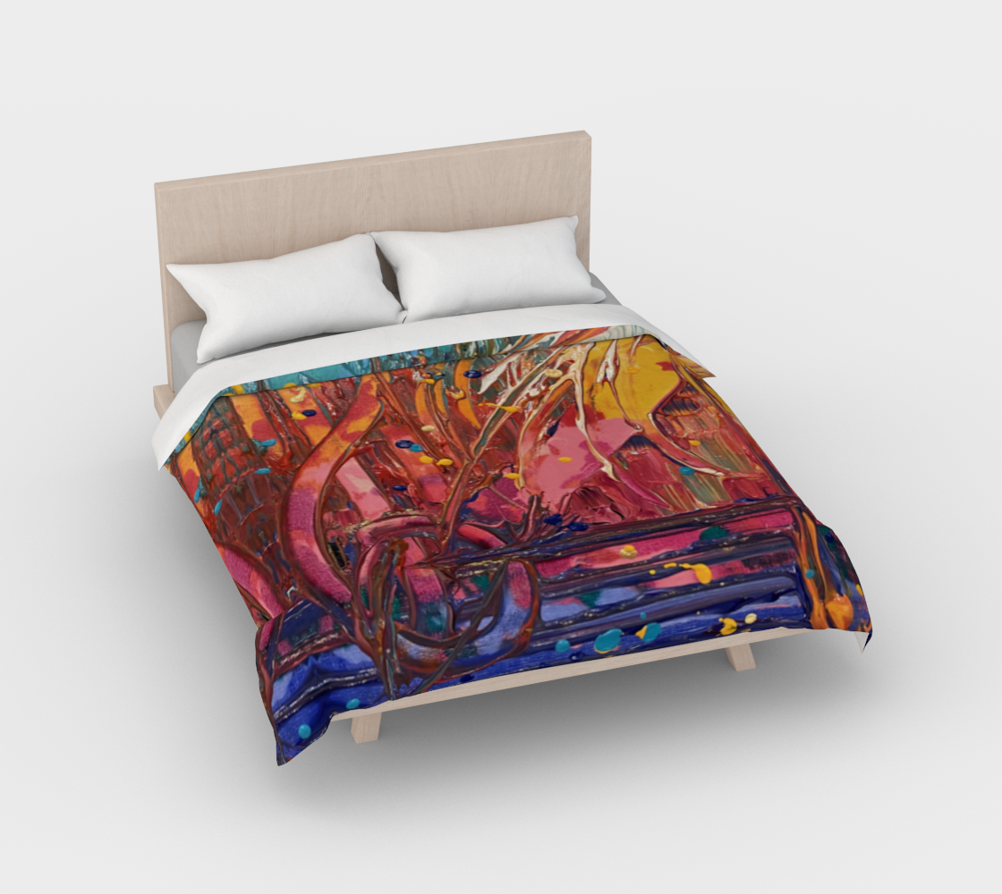 "Love Supreme" Duvet (Pink,Purple, Yellow)