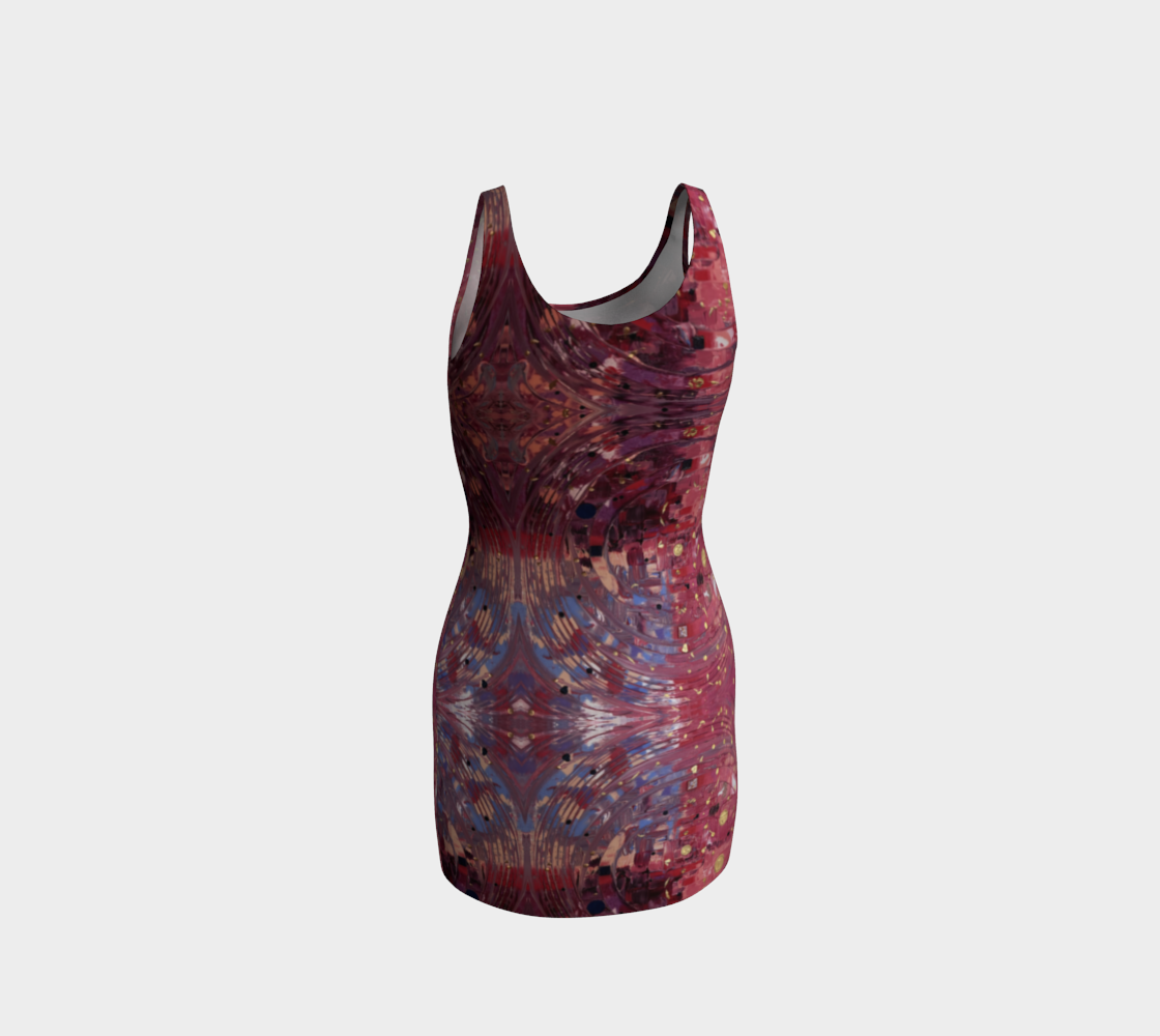 “My Valentine” Bodycon Dress (Pink, Purple)