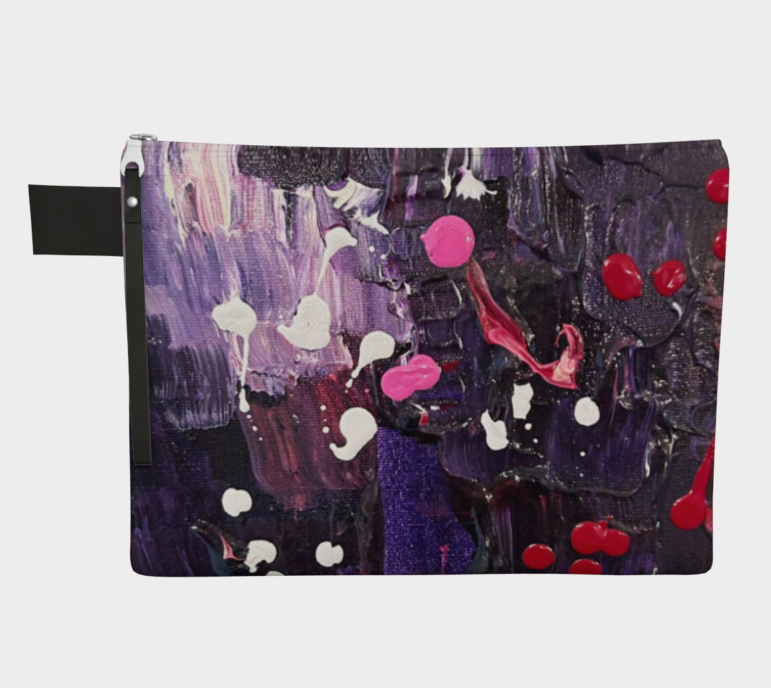 "Reflections" Carry All (Purple, Pink, White)