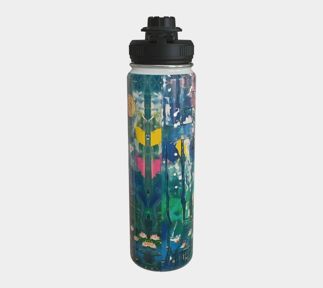 "Waterlilies" Water Bottle