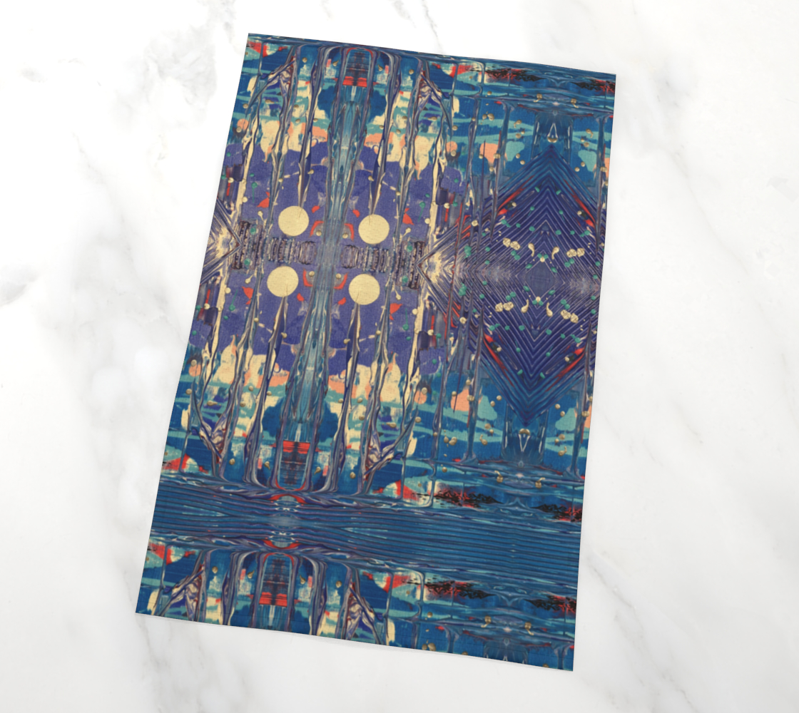 "Pacific Sky" #2 Tea Towel