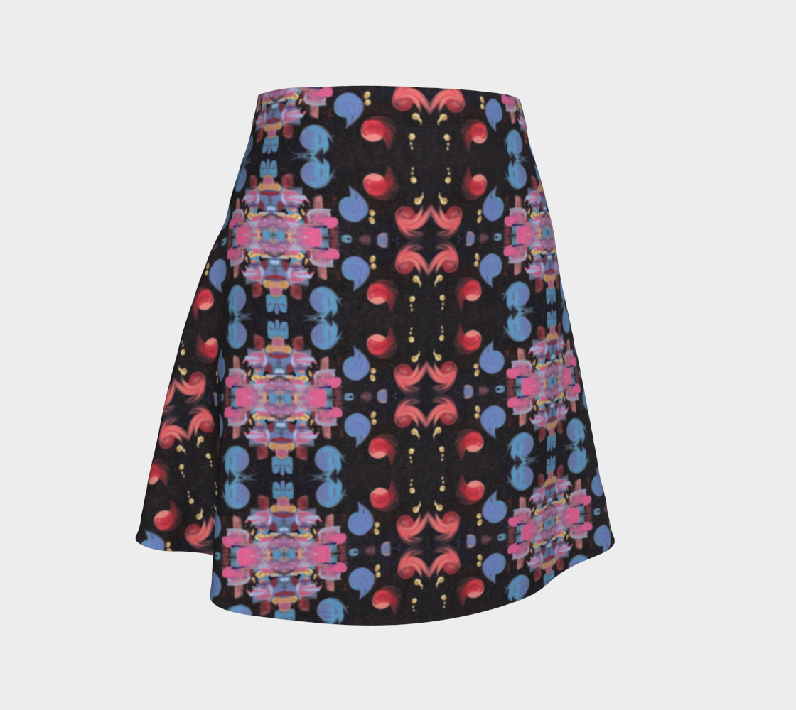 "Winter Nights" Flare Skirt