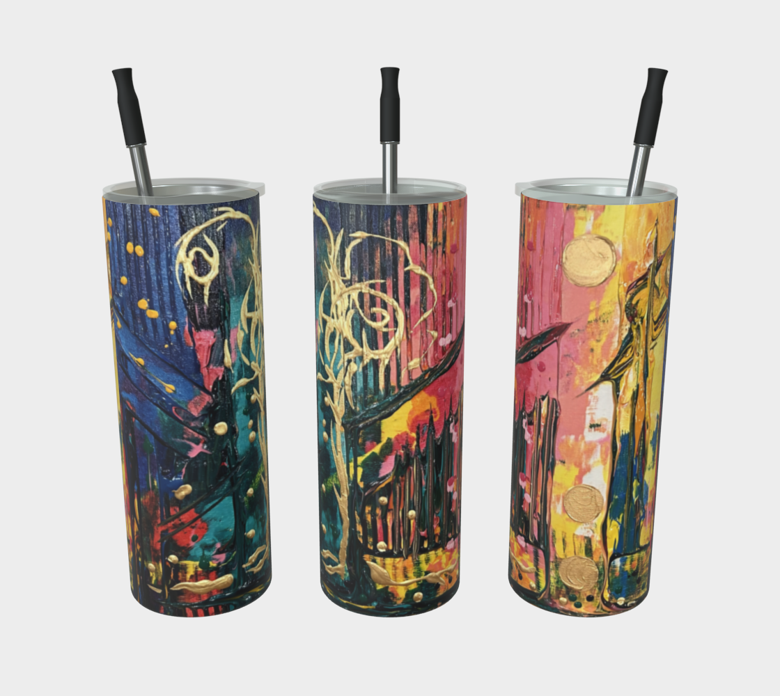 "Living Colours of Renison" Stainless Steel Tumbler (Multi)