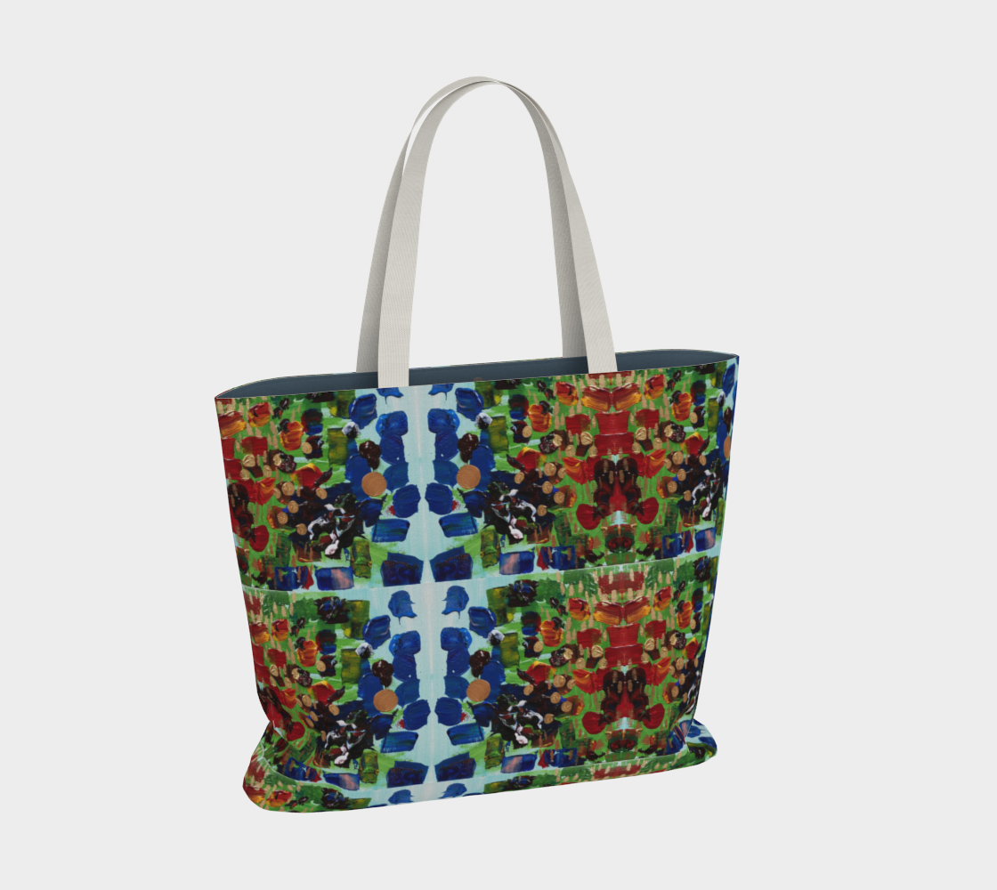 "Fall Garden" Large Tote