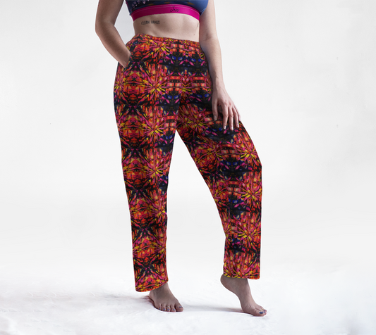 "Mercy" Lounge Pants (Orange, pink, Purple)
