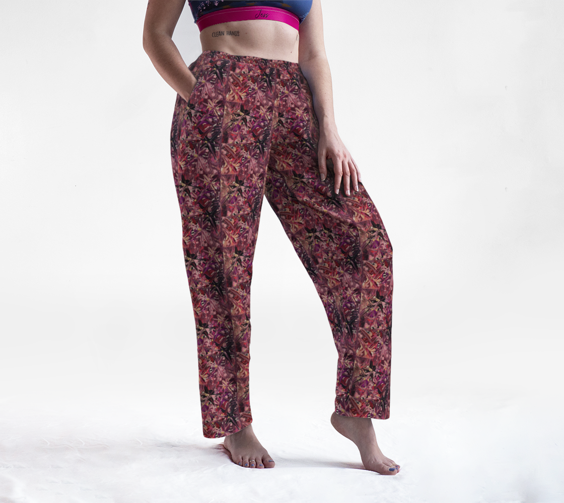 “Birth of a Nebula” Lounge Pants  (Pink, Purple)