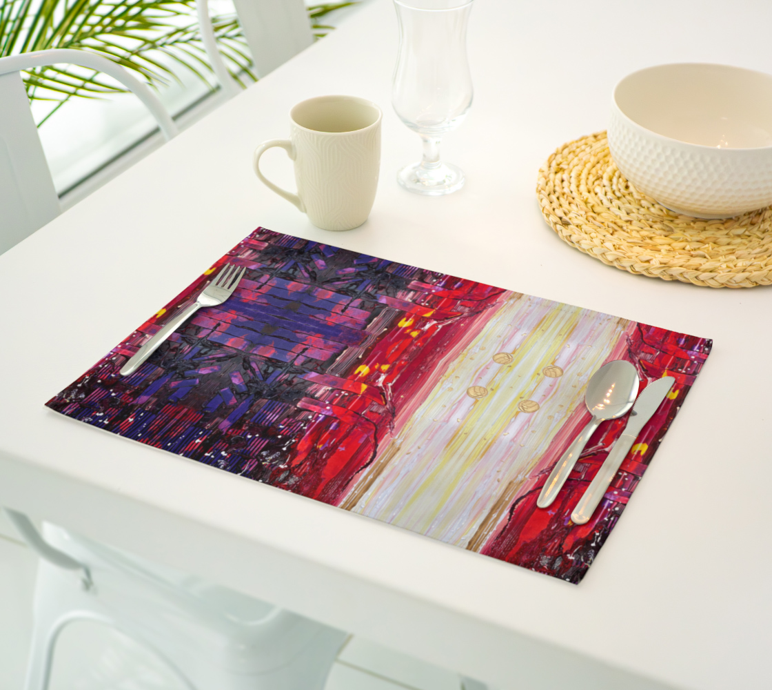 “Holy Week” Placemat (Purple, Red)