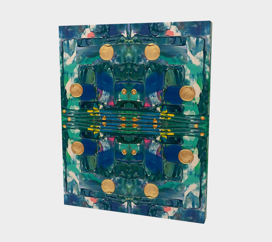 "Water Lilies" 16"x20" Canvas