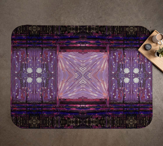 “New Horizons” Blanket (Purple, Pink, Silver)