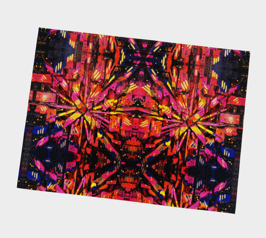 “Mercy” Placemat (ORange, Purple)