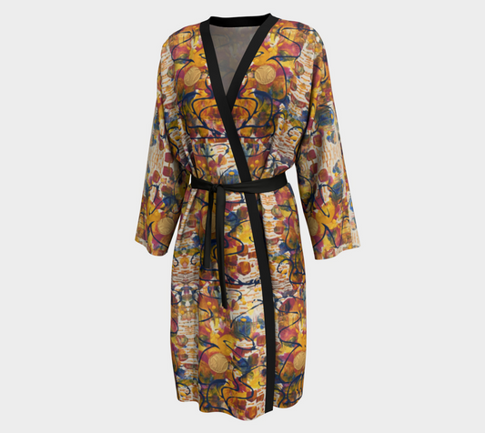 ”Mayfair” Peignoir (Yellow, Pink, Blue)