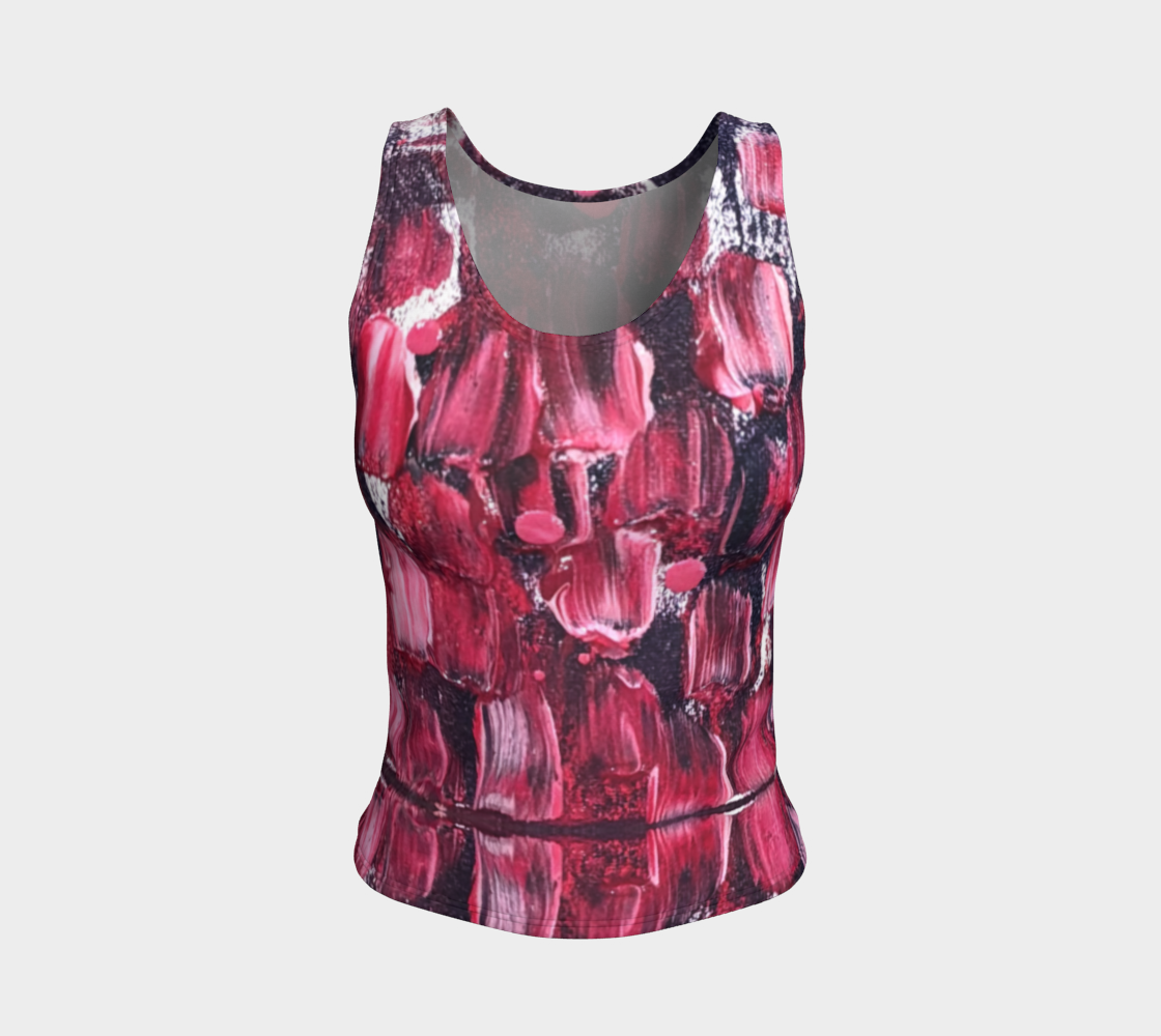 Pink Tulips Tank Top