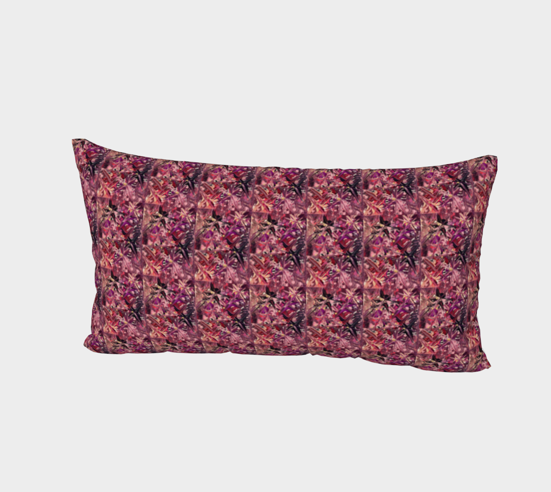 “Birth of a Nebula” #2 Bed Pillow Sham (Pink, Purple)