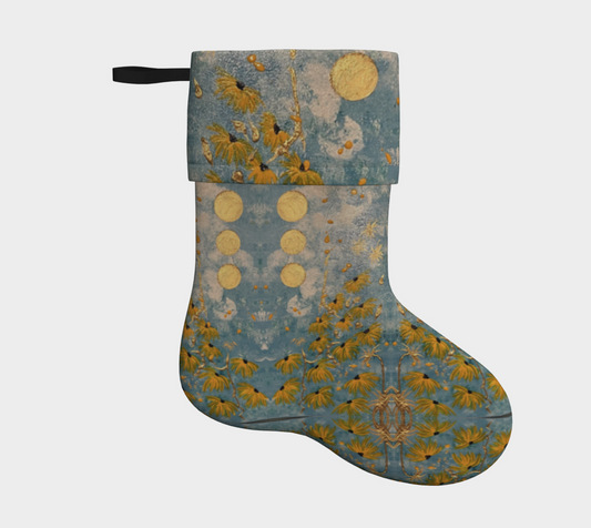 "Sunflowers" Christmas Stocking