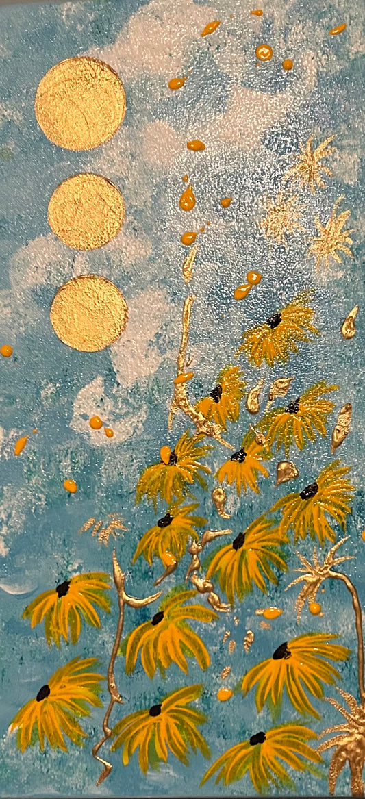 "Sunflowers in August"