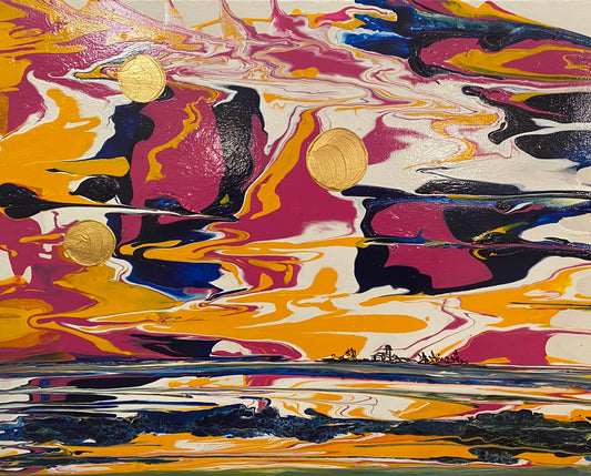 "Winter Sky Over Chantry Island"