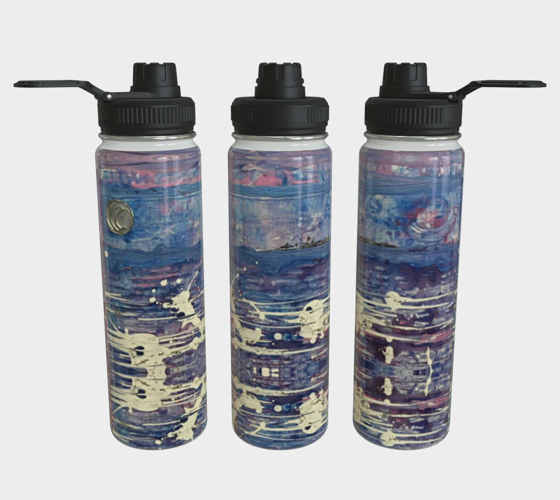 "Chantry Island in Winter" Water Bottle
