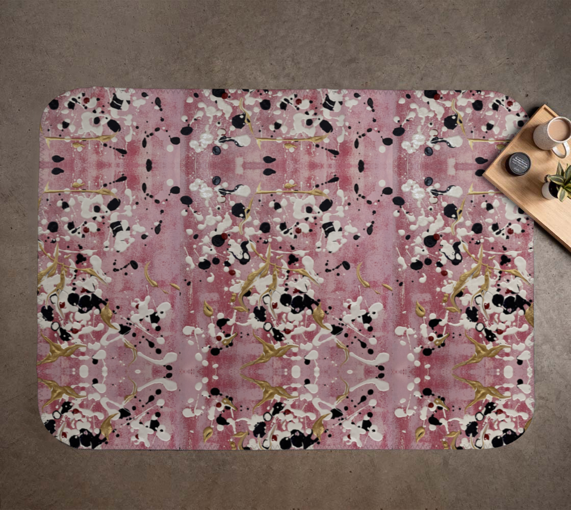 "Cherry Blossoms" Blanket (Pink, White, Purple)