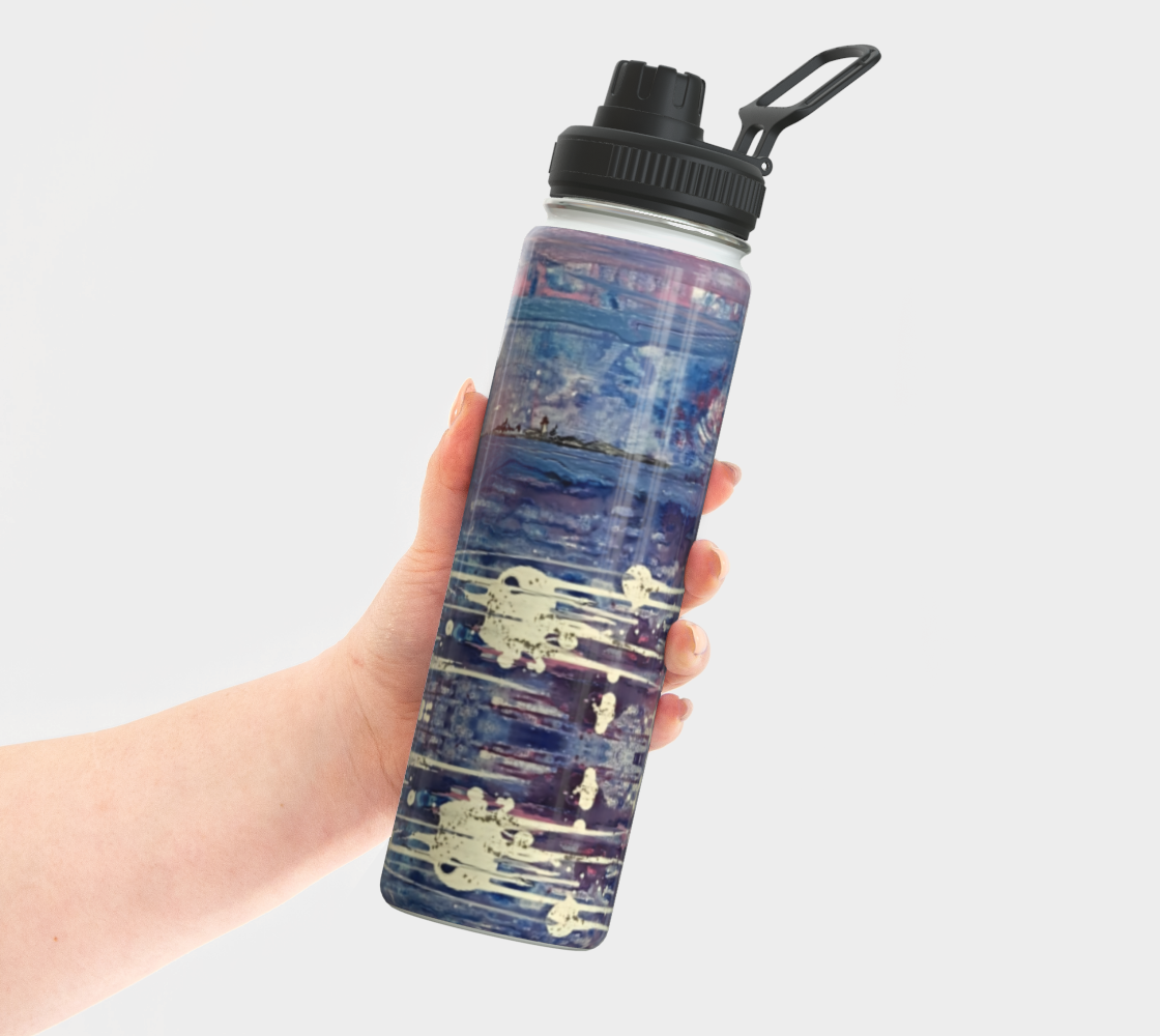 "Chantry Island in Winter" Water Bottle