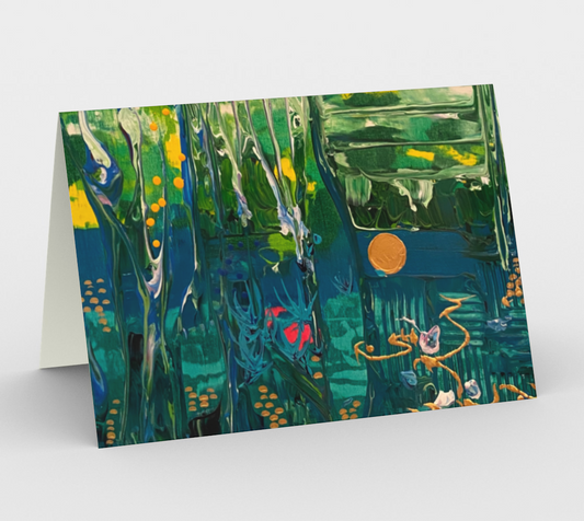 "Peace Garden" Greeting Cards