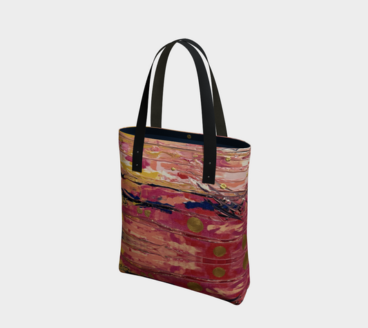 "Pink" Tote (Pink, Yellow, Blue)