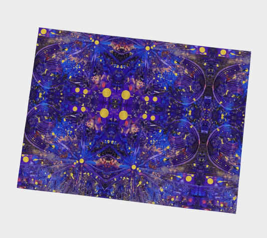 “Interstellar” Placemat (Purple)