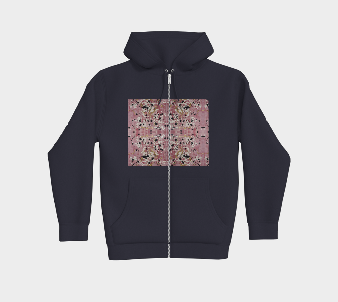 "Cherry Blossoms" Premium Zipper Hoodie