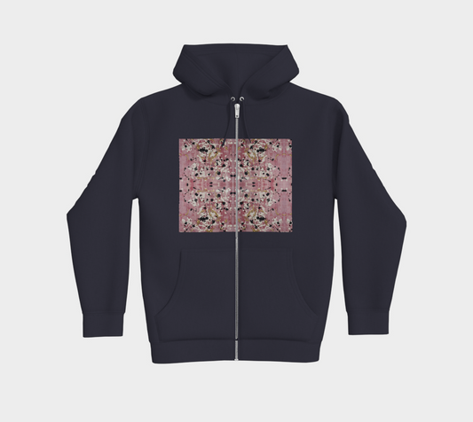 "Cherry Blossoms" Premium Zipper Hoodie