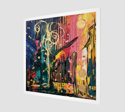 "Living Colours of Renison" Art Print