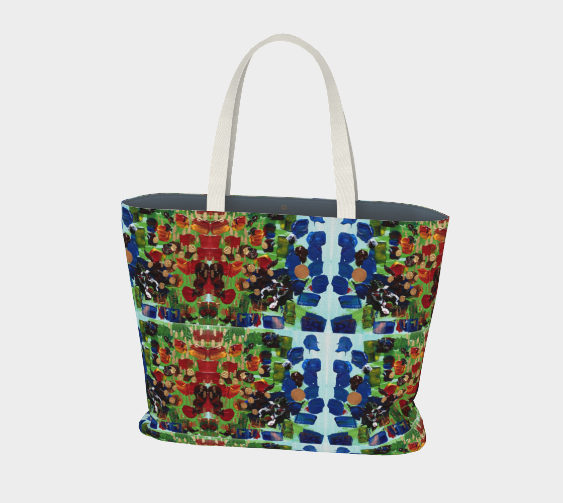 "Fall Garden" Large Tote